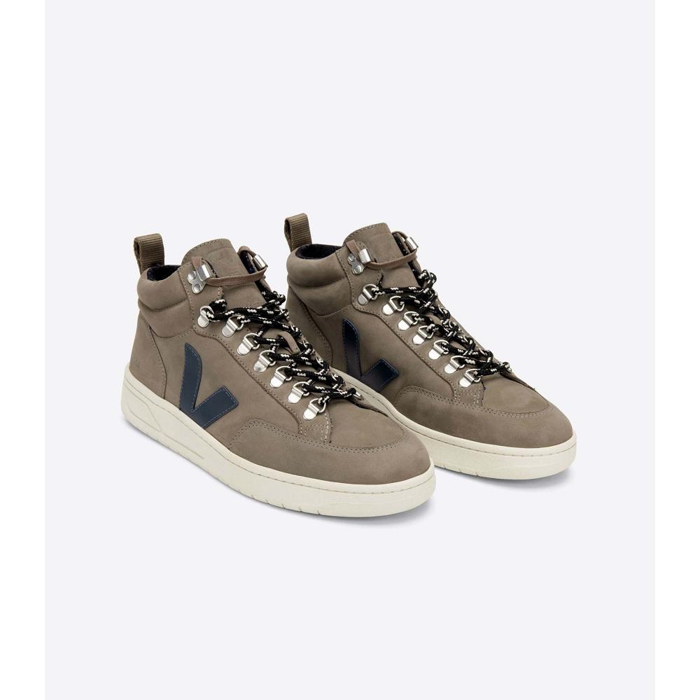 Veja RORAIMA NUBUCK Hoog Heren Taupe | BE 111YXF